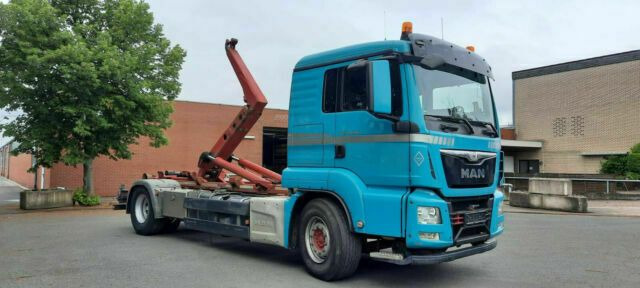 MAN TGS 18.440 Abroller mit Funk +Kran vor. - Крюковой мультилифт, Автоманипулятор: фото 2 MAN TGS 18.440 Abroller mit Funk +Kran vor. - Крюковой мультилифт, Автоманипулятор: фото 2