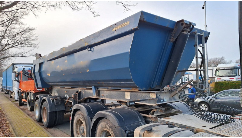 Meiller TR 2 Kippmulde 24 Kubik Stahl Zwillingsbereiffu - Самосвальный полуприцеп: фото 2 Meiller TR 2 Kippmulde 24 Kubik Stahl Zwillingsbereiffu - Самосвальный полуприцеп: фото 2