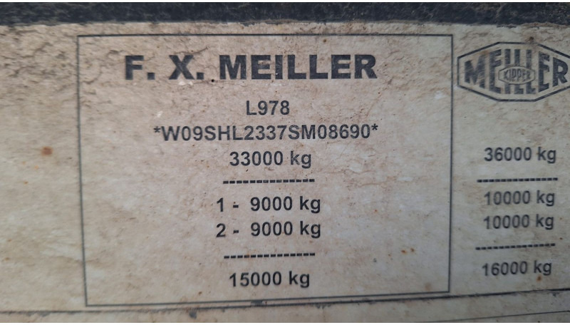 Meiller TR 2 Kippmulde 24 Kubik Stahl Zwillingsbereiffu - Самосвальный полуприцеп: фото 4 Meiller TR 2 Kippmulde 24 Kubik Stahl Zwillingsbereiffu - Самосвальный полуприцеп: фото 4