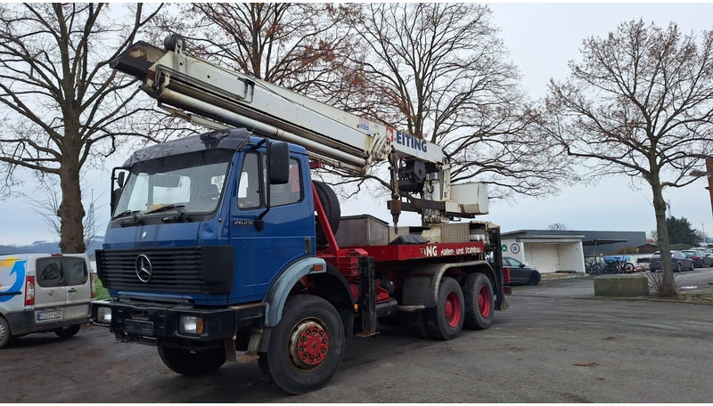 Mercedes-Benz 2629 AK Motorwagen mit Kran Dachdeckerkran6x6 - Автоманипулятор: фото 2 Mercedes-Benz 2629 AK Motorwagen mit Kran Dachdeckerkran6x6 - Автоманипулятор: фото 2