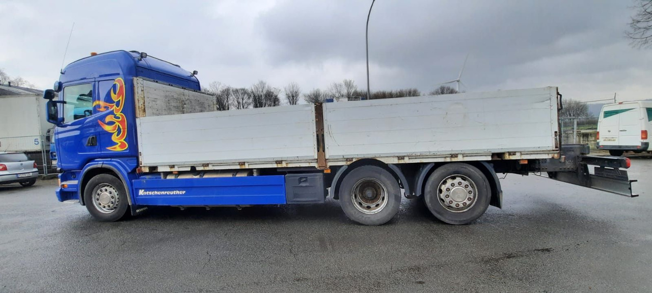 Scania G440 Pritsche 6x2 Kran am Heck vor. - Грузовик бортовой/ Платформа, Автоманипулятор: фото 5 Scania G440 Pritsche 6x2 Kran am Heck vor. - Грузовик бортовой/ Платформа, Автоманипулятор: фото 5
