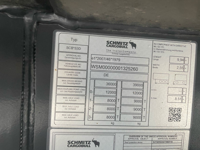 Новый Самосвальный полуприцеп Schmitz Cargobull 3-Achser 48 qubik Getreidekipper: фото 8