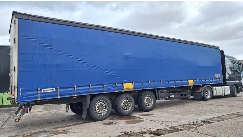 Schmitz Cargobull Pritsche Plane Bahn,Steckrungen - Тентованный полуприцеп: фото 3 Schmitz Cargobull Pritsche Plane Bahn,Steckrungen - Тентованный полуприцеп: фото 3