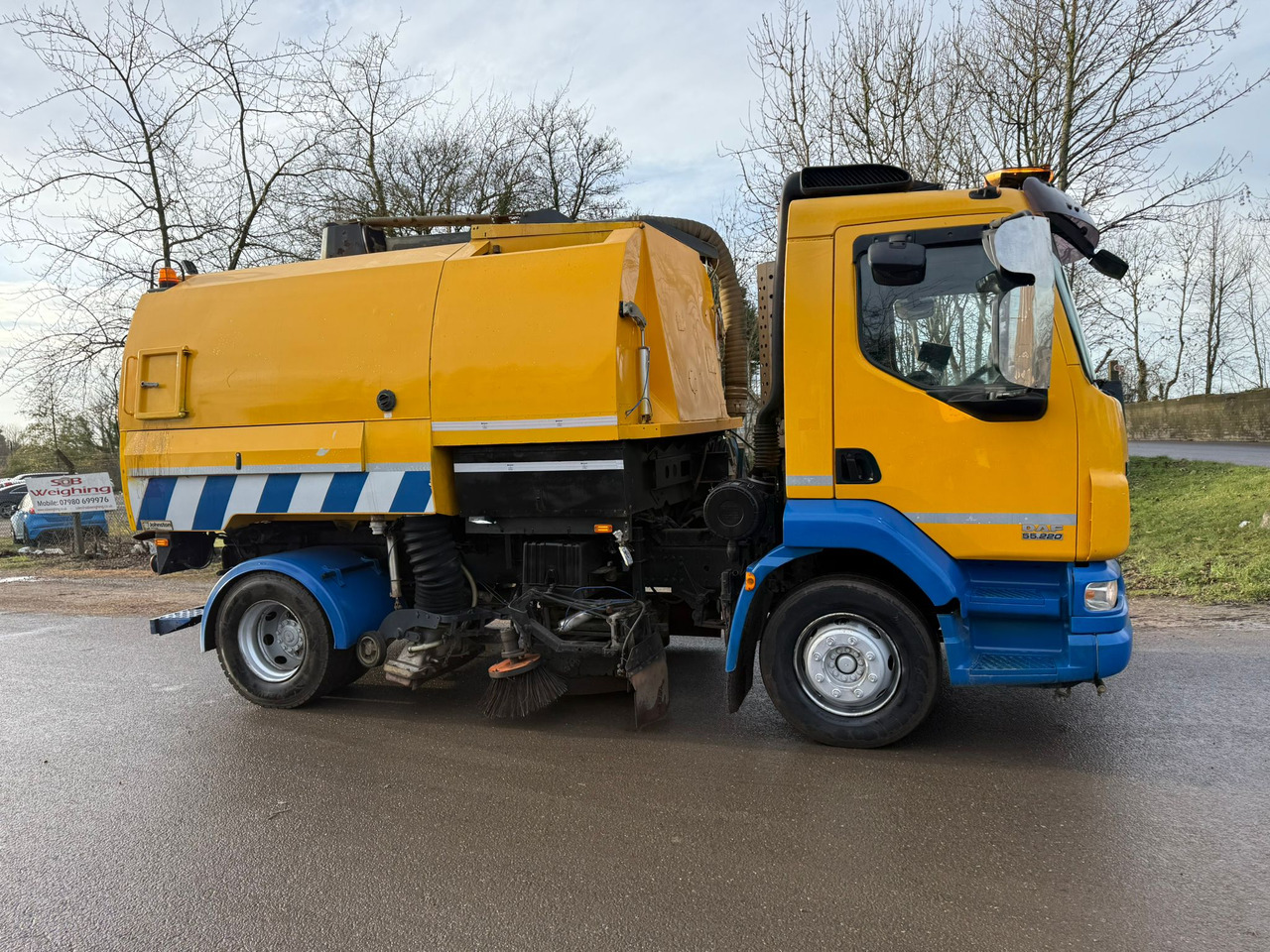 Грузовик бортовой/ Платформа 2010 DAF LF 55.220 Road Sweeper: фото 11