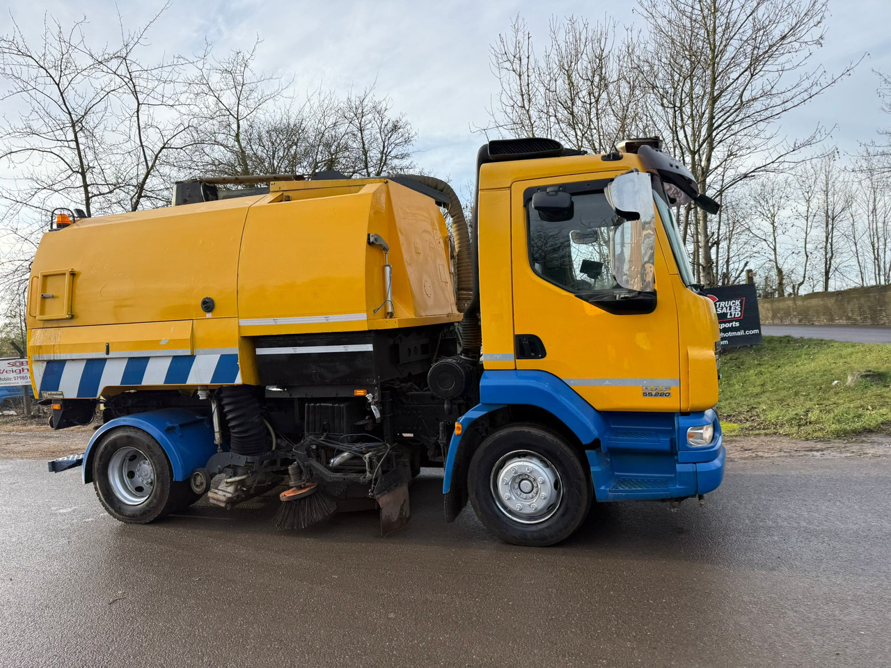 Грузовик бортовой/ Платформа 2010 DAF LF 55.220 Road Sweeper: фото 17