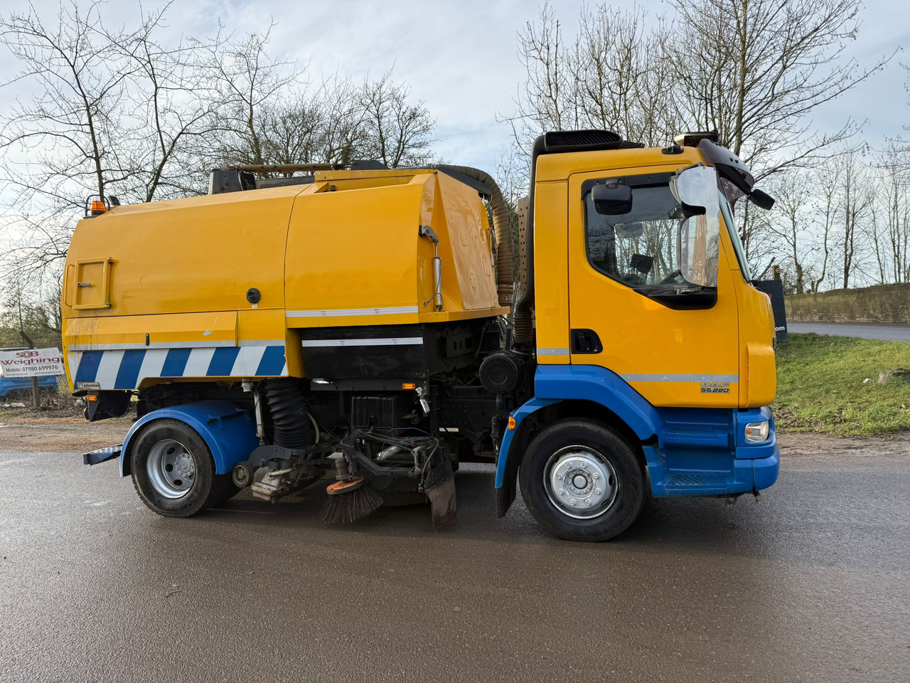 Грузовик бортовой/ Платформа 2010 DAF LF 55.220 Road Sweeper: фото 14