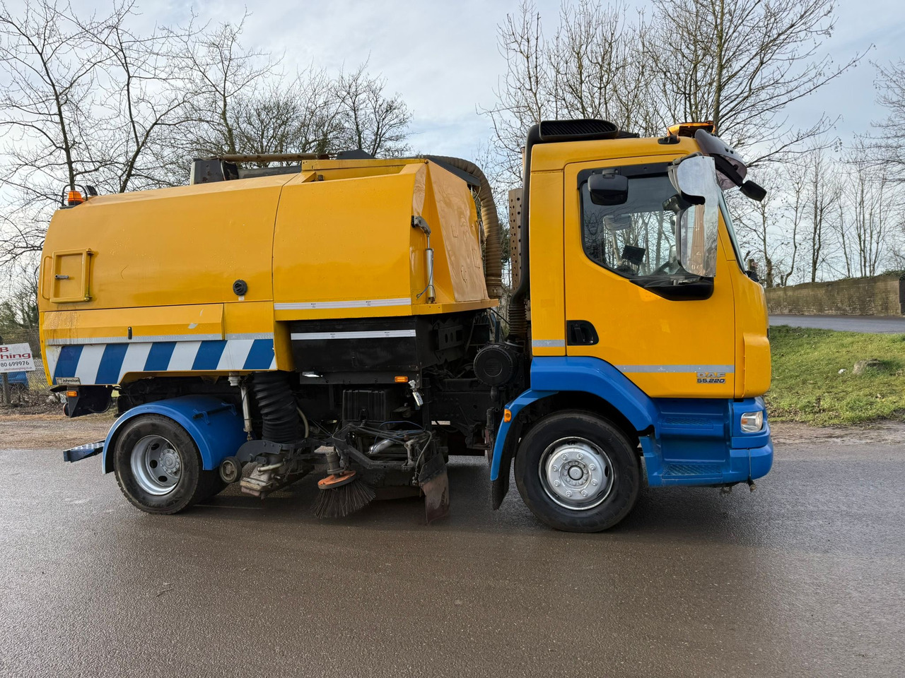 Грузовик бортовой/ Платформа 2010 DAF LF 55.220 Road Sweeper: фото 12
