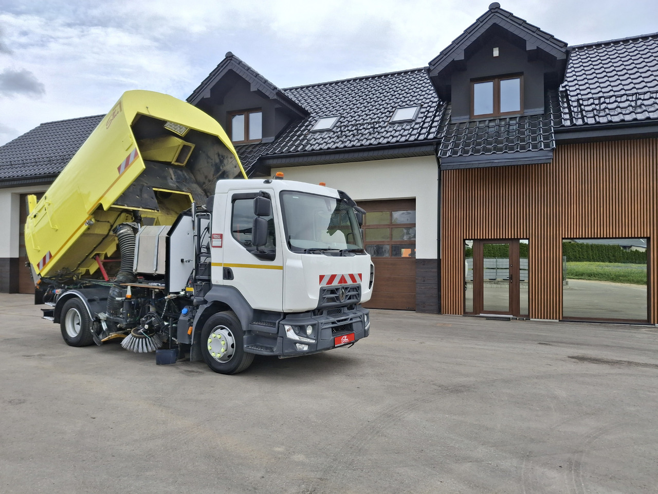 Подметально-уборочная машина RENAULT D16 Zamiatarka Kehrmaschine SEMAT Zoeller FAUN Karcher Szczotki L/R Hydrostat Euro 6 PM10 Rura Do Liści: фото 7