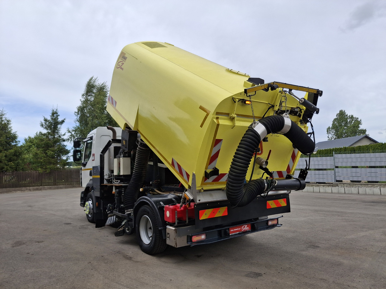 Подметально-уборочная машина RENAULT D16 Zamiatarka Kehrmaschine SEMAT Zoeller FAUN Karcher Szczotki L/R Hydrostat Euro 6 PM10 Rura Do Liści: фото 9