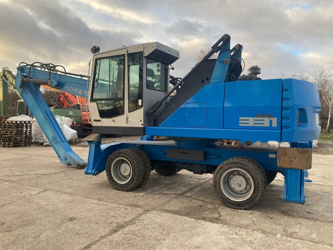 Перегружатель Fuchs MHL 331 D Generator: фото 14