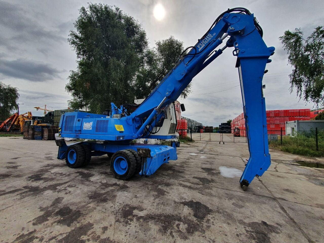 Перегружатель Fuchs MHL 340C FQC Generator: фото 6