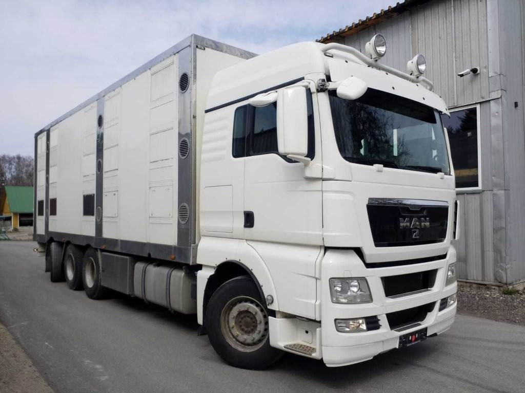 MAN TGX 35.540 8X4 TRIDEM ANIMAL - Грузовик для перевозки животных: фото 4 MAN TGX 35.540 8X4 TRIDEM ANIMAL - Грузовик для перевозки животных: фото 4