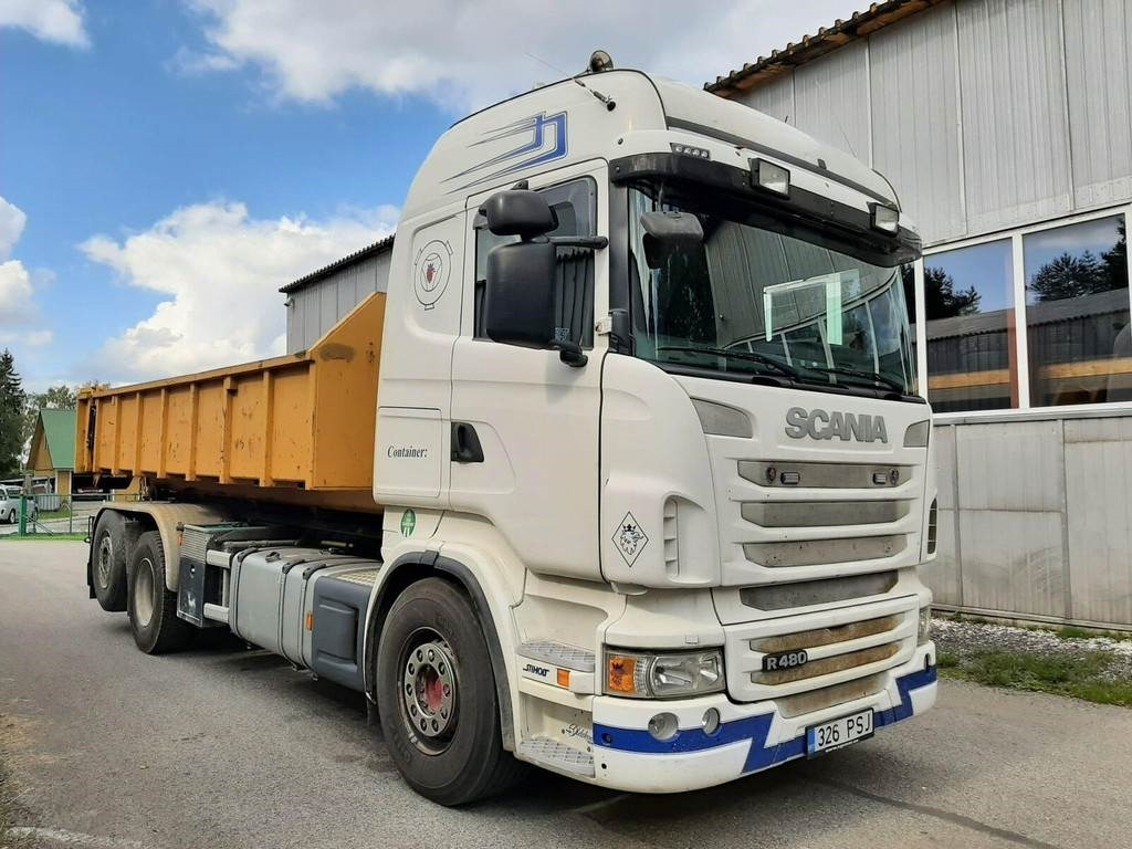 Крюковой мультилифт Scania R480 LB6X2*4HNA EURO5 + HIAB 21T + INTERCOOLER 353: фото 6