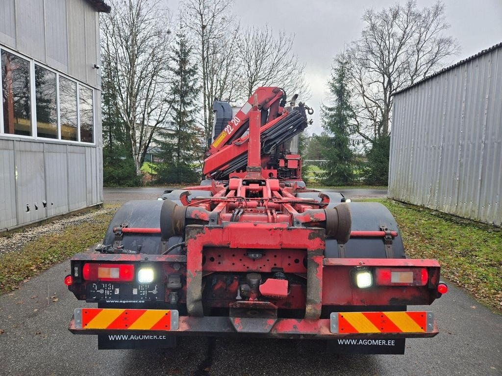 Volvo FM12 420 8X2 HMF 2220 K4 - Крюковой мультилифт: фото 3 Volvo FM12 420 8X2 HMF 2220 K4 - Крюковой мультилифт: фото 3