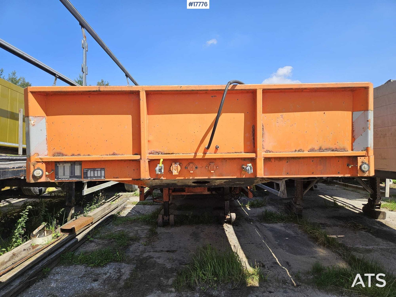 Низкорамный полуприцеп 1992 Nooteboom OSD: фото 8