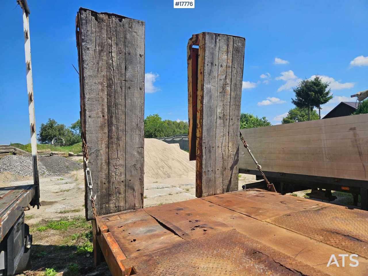 Низкорамный полуприцеп 1992 Nooteboom OSD: фото 7