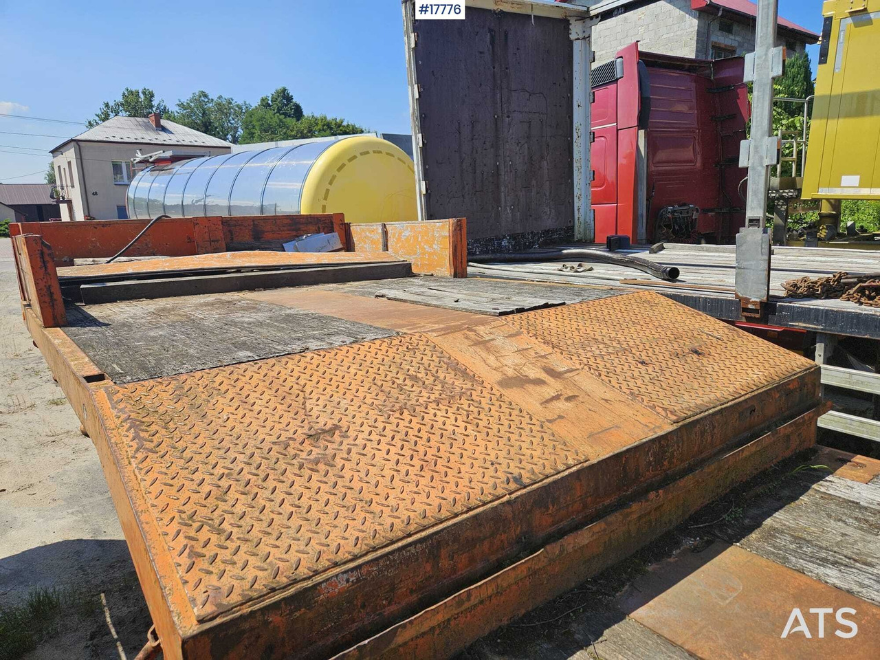 Низкорамный полуприцеп 1992 Nooteboom OSD: фото 18