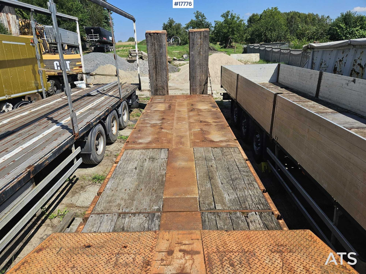 Низкорамный полуприцеп 1992 Nooteboom OSD: фото 11