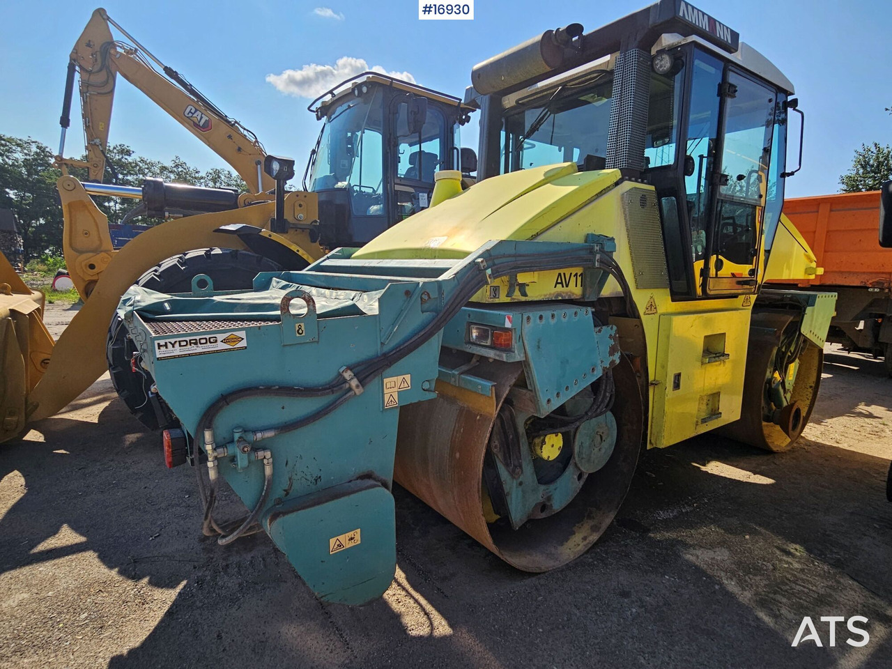 2008 Ammann AV 115-2 Hydro spreader - Дорожный каток: фото 1 2008 Ammann AV 115-2 Hydro spreader - Дорожный каток: фото 1