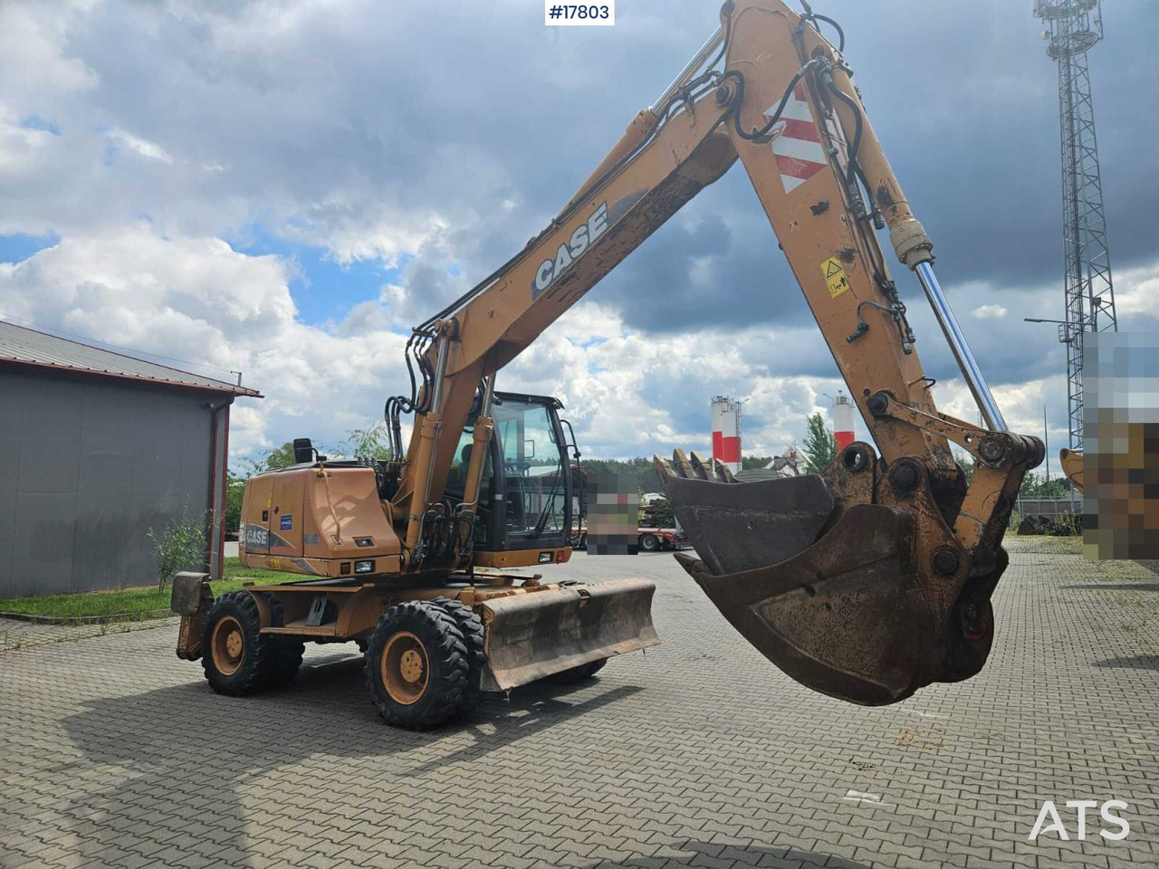 2008 Case WX 165 - Колёсный экскаватор: фото 2 2008 Case WX 165 - Колёсный экскаватор: фото 2