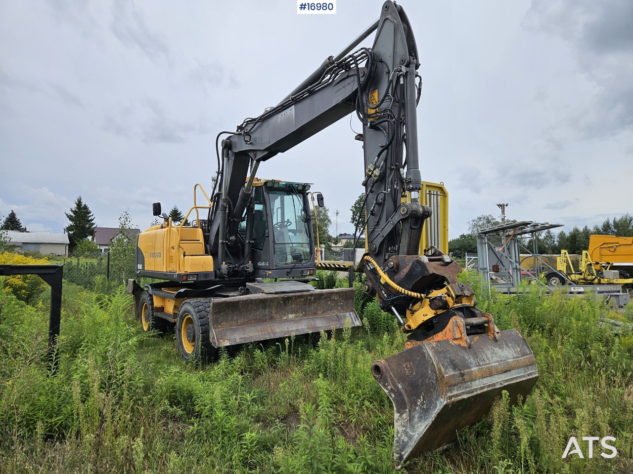 2010 Volvo EW160C z rototilt i łyżką w zestawie - Колёсный экскаватор: фото 1 2010 Volvo EW160C z rototilt i łyżką w zestawie - Колёсный экскаватор: фото 1