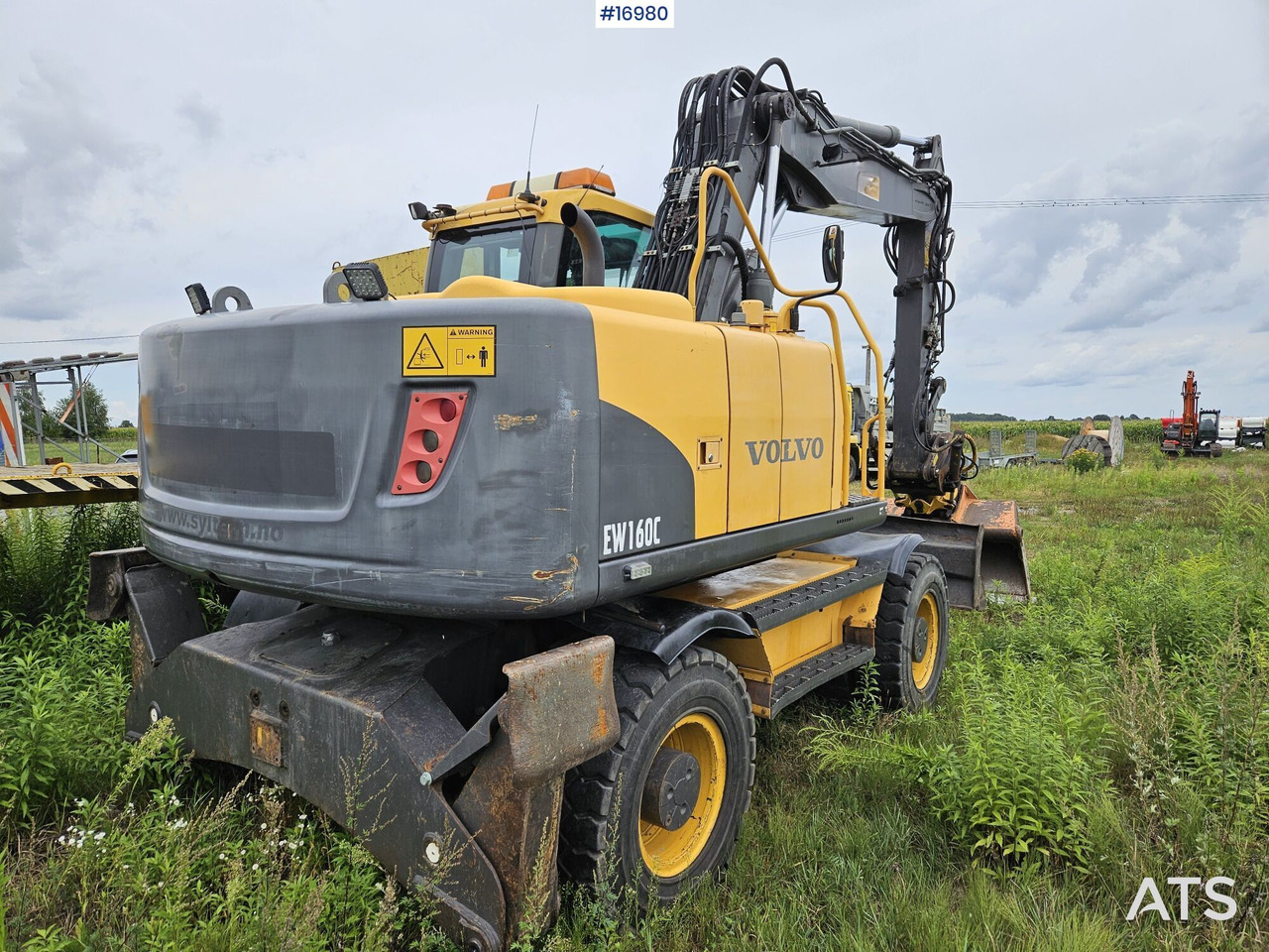 2010 Volvo EW160C z rototilt i łyżką w zestawie - Колёсный экскаватор: фото 5 2010 Volvo EW160C z rototilt i łyżką w zestawie - Колёсный экскаватор: фото 5