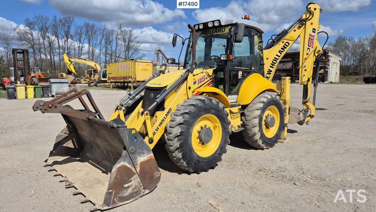 Backhoe Loader NEW HOLLAND B115C (2015) - Экскаватор-погрузчик: фото 1 Backhoe Loader NEW HOLLAND B115C (2015) - Экскаватор-погрузчик: фото 1