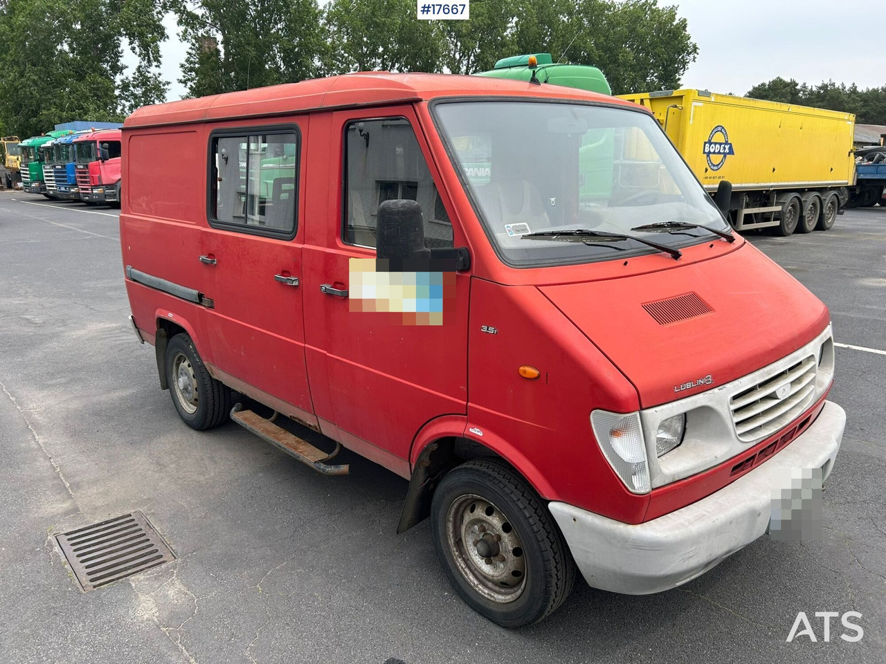 Delivery van Lublin 3 (2005) - Пассажирский фургон: фото 2 Delivery van Lublin 3 (2005) - Пассажирский фургон: фото 2