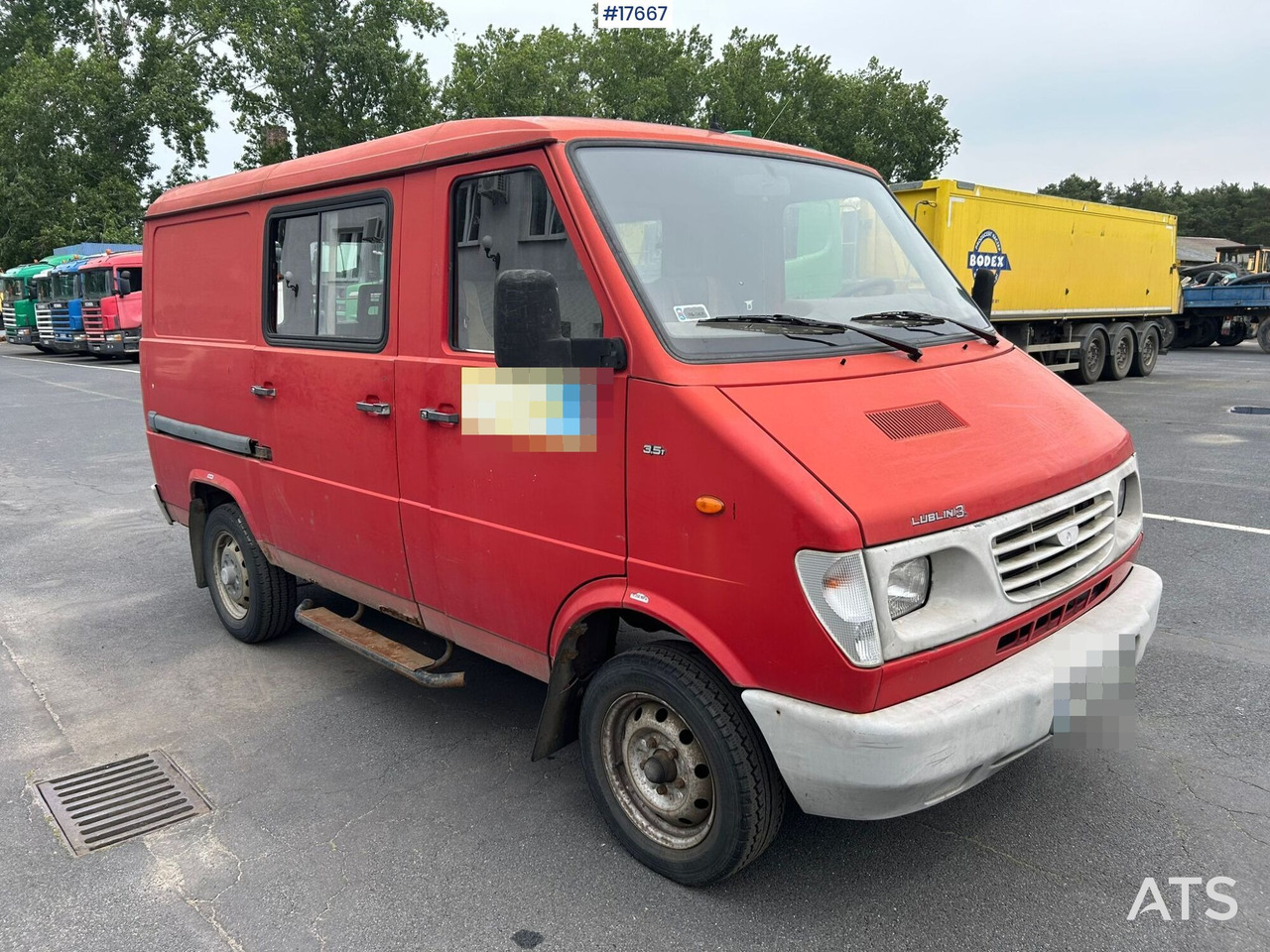 Delivery van Lublin 3 (2005) - Пассажирский фургон: фото 1 Delivery van Lublin 3 (2005) - Пассажирский фургон: фото 1