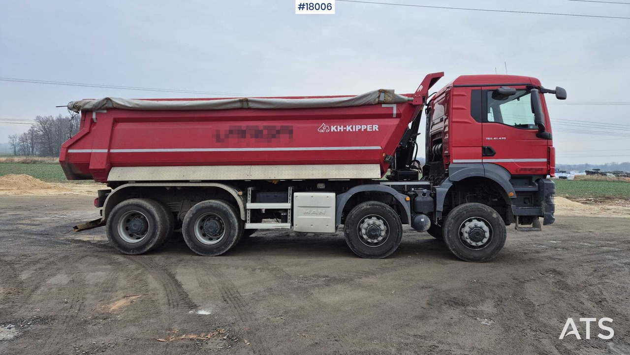 Four-axle tipper MAN TGS 41.470 8x6 (2021) - Самосвал: фото 5 Four-axle tipper MAN TGS 41.470 8x6 (2021) - Самосвал: фото 5