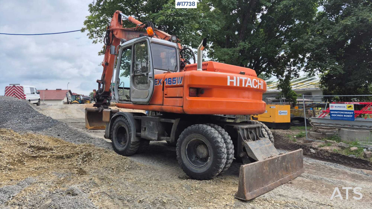 Колёсный экскаватор HITACHI EW 165W (2000) ROTOTILT Wheel Excavator: фото 7