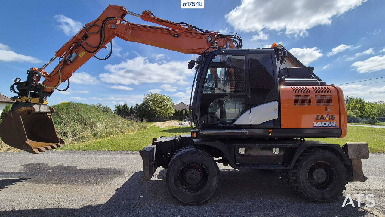 Колёсный экскаватор HITACHI ZX140W-6 Wheel Excavator (2019): фото 9