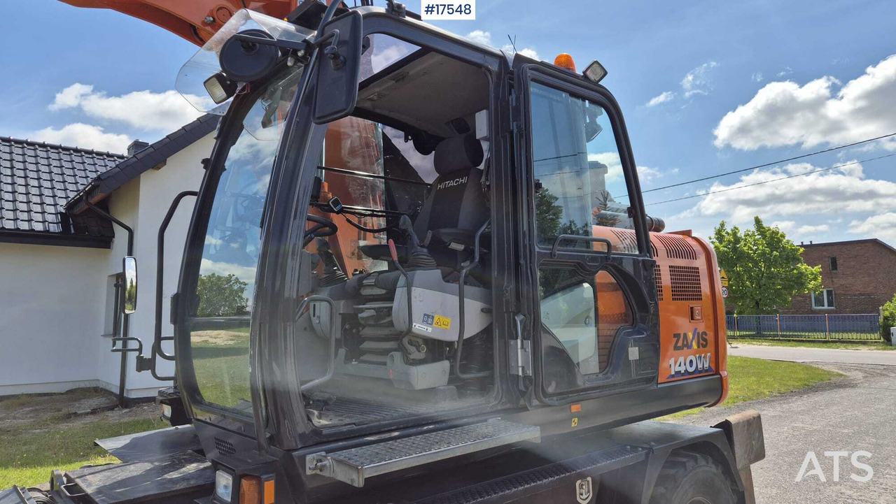 Колёсный экскаватор HITACHI ZX140W-6 Wheel Excavator (2019): фото 18