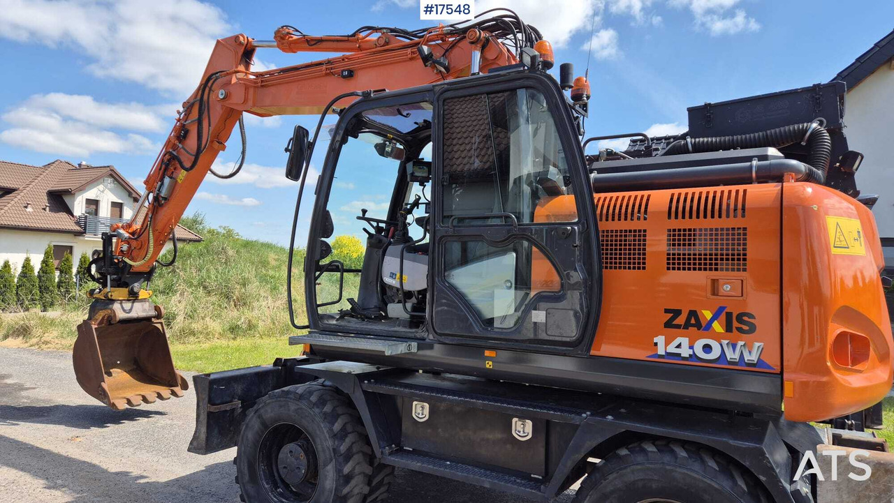 Колёсный экскаватор HITACHI ZX140W-6 Wheel Excavator (2019): фото 19