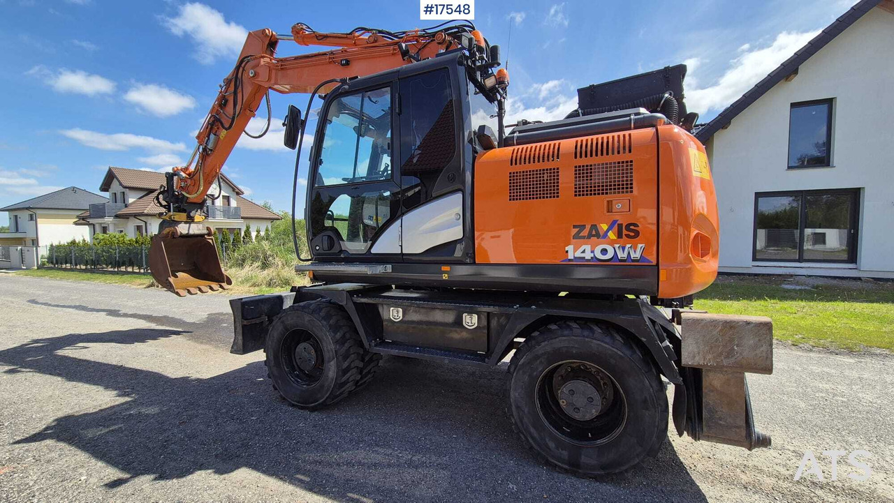 Колёсный экскаватор HITACHI ZX140W-6 Wheel Excavator (2019): фото 7