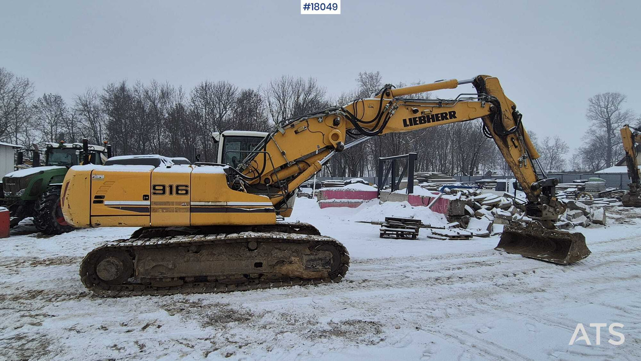 LIEBHERR R916 LITRONIC Crawler Excavator (2012) 3D System - Гусеничный экскаватор: фото 3 LIEBHERR R916 LITRONIC Crawler Excavator (2012) 3D System - Гусеничный экскаватор: фото 3