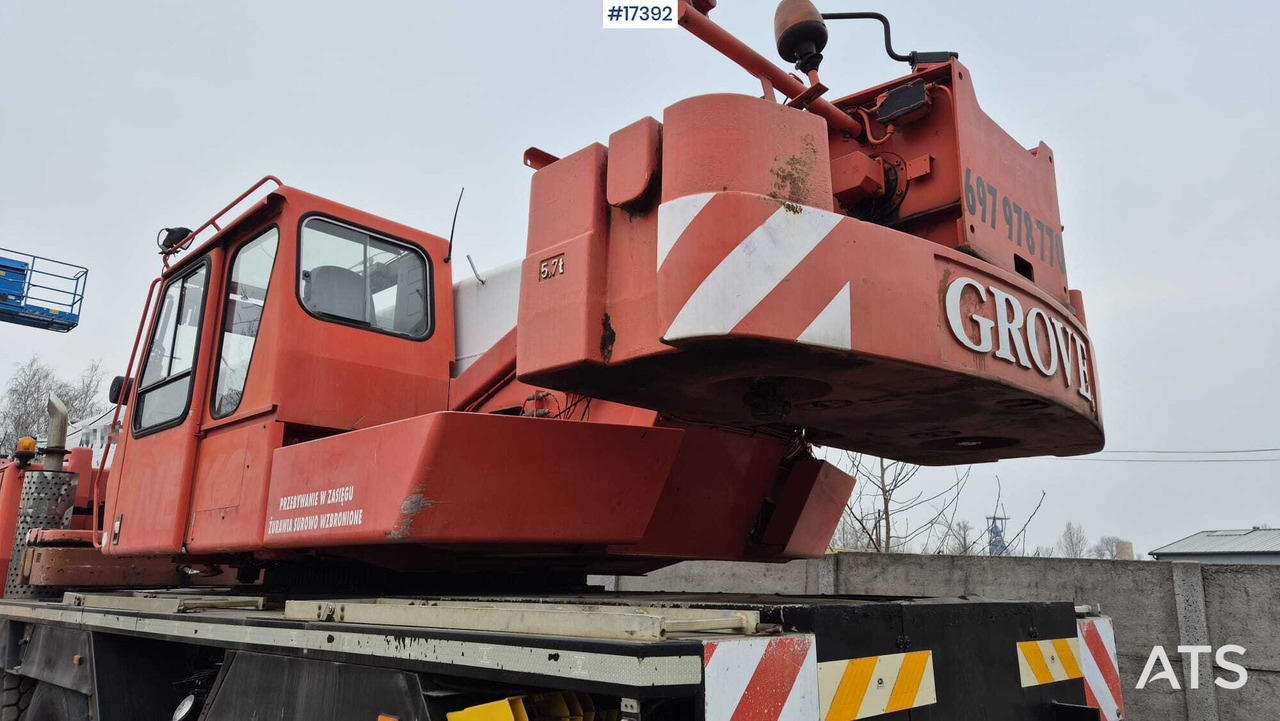 Мобильный кран Mobile Crane GROVE GMK 3050 (2001): фото 9
