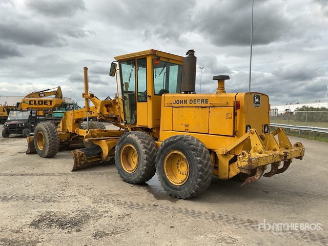 1991 John Deere 770B Motor Grader - Грейдер: фото 3 1991 John Deere 770B Motor Grader - Грейдер: фото 3