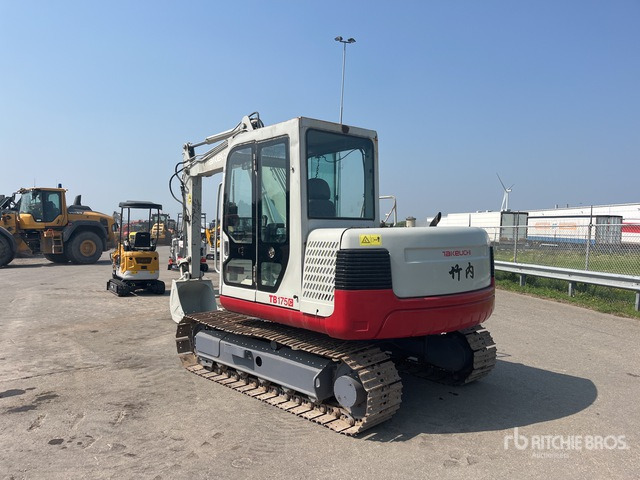 2013 Takeuchi TB175C Tracked Excavator - Гусеничный экскаватор: фото 3 2013 Takeuchi TB175C Tracked Excavator - Гусеничный экскаватор: фото 3