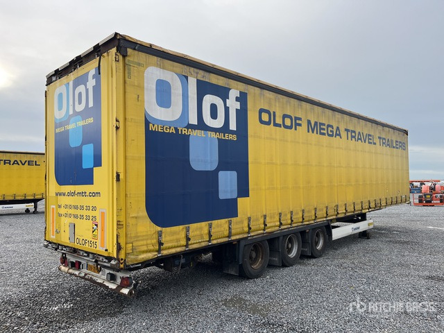2015 Krone Mega Sattelauflieger Curtain Side Trailer - Тентованный прицеп: фото 3 2015 Krone Mega Sattelauflieger Curtain Side Trailer - Тентованный прицеп: фото 3