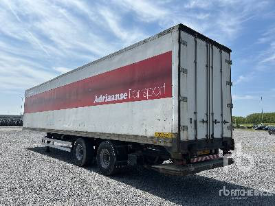 VAN HOOL 2B2001 T/A box - Тентованный полуприцеп: фото 2 VAN HOOL 2B2001 T/A box - Тентованный полуприцеп: фото 2