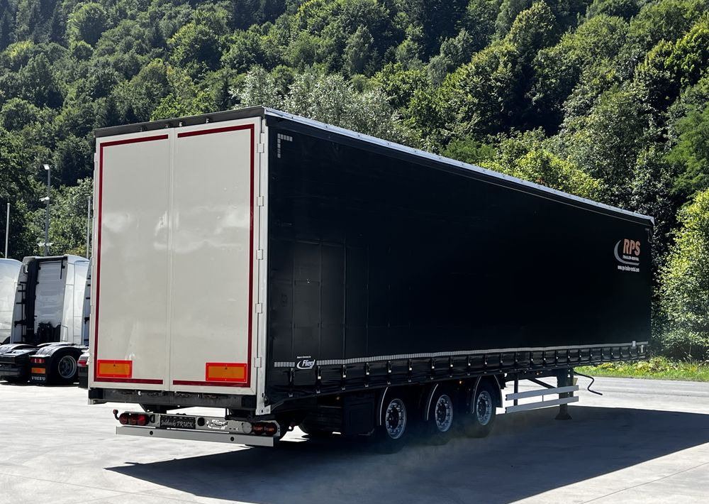 Fliegl Firanka Mega // 2017 Rok // SAF // Ocynk // Oś podnoszona // - Тентованный полуприцеп: фото 1 Fliegl Firanka Mega // 2017 Rok // SAF // Ocynk // Oś podnoszona // - Тентованный полуприцеп: фото 1