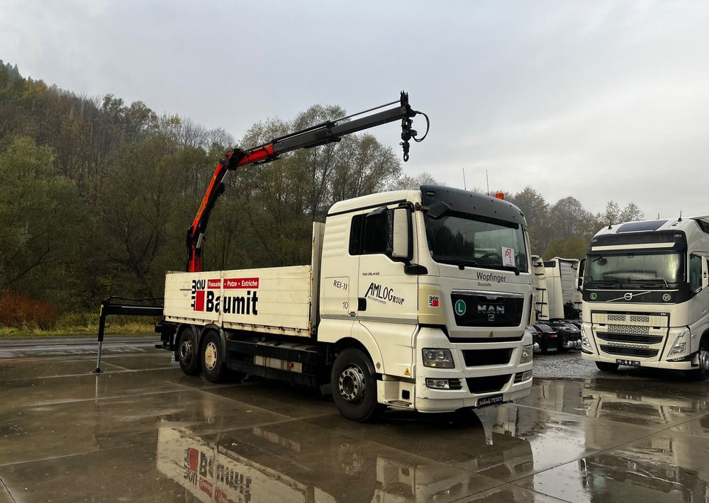 MAN TGX 26.440 // 2009 // Palfinger PK 12001EH Radio // Oś skrętna i podnoszona // - Грузовик бортовой/ Платформа, Автоманипулятор: фото 3 MAN TGX 26.440 // 2009 // Palfinger PK 12001EH Radio // Oś skrętna i podnoszona // - Грузовик бортовой/ Платформа, Автоманипулятор: фото 3