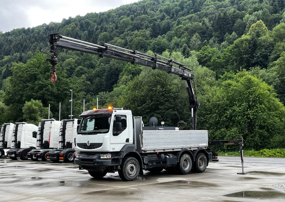 Renault Kerax 380 EEV // Skrzynia Burtowa // HIAB XS166 Hipro + Radio // Zwolnice // // - Автоманипулятор, Грузовик бортовой/ Платформа: фото 2 Renault Kerax 380 EEV // Skrzynia Burtowa // HIAB XS166 Hipro + Radio // Zwolnice // // - Автоманипулятор, Грузовик бортовой/ Платформа: фото 2