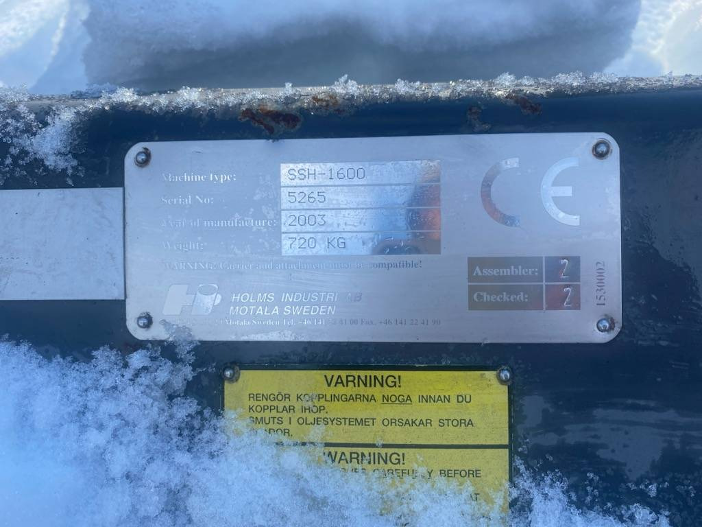 Разбрасыватель песка/ Соли Holms ssh-1600 strøskuffe - aldri vært brukt: фото 7