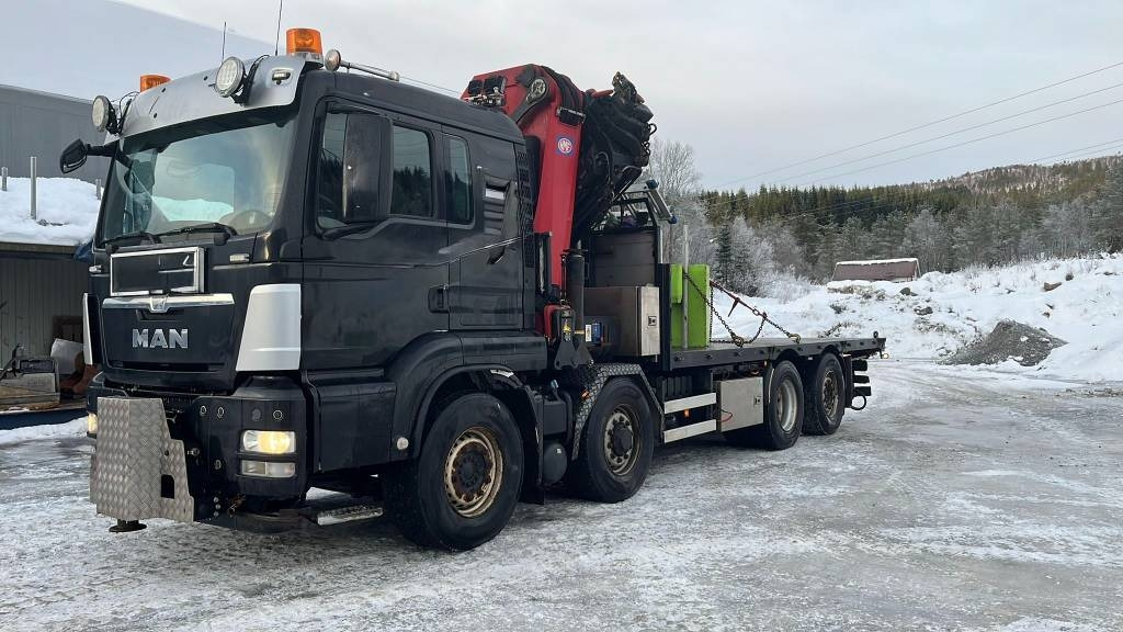 MAN TGS 35.480 8x4 60 tm HMF crane - Автоманипулятор: фото 1 MAN TGS 35.480 8x4 60 tm HMF crane - Автоманипулятор: фото 1