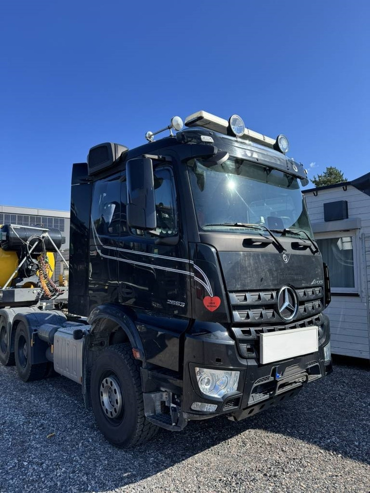 Тягач, Полуприцеп бетоносмеситель Mercedes-Benz Arocs 6X4 AMT BT 220 semi-trailer concrete mixer: фото 9