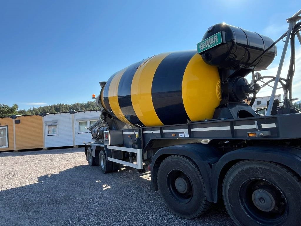 Тягач, Полуприцеп бетоносмеситель Mercedes-Benz Arocs 6X4 AMT BT 220 semi-trailer concrete mixer: фото 7