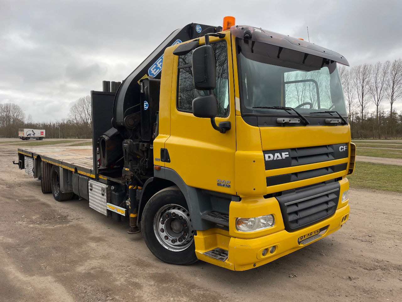 DAF 85.410 Met Effer 470 6s laadkraan ladekran loadercrane crane palfinger hiab - Автоманипулятор: фото 5 DAF 85.410 Met Effer 470 6s laadkraan ladekran loadercrane crane palfinger hiab - Автоманипулятор: фото 5