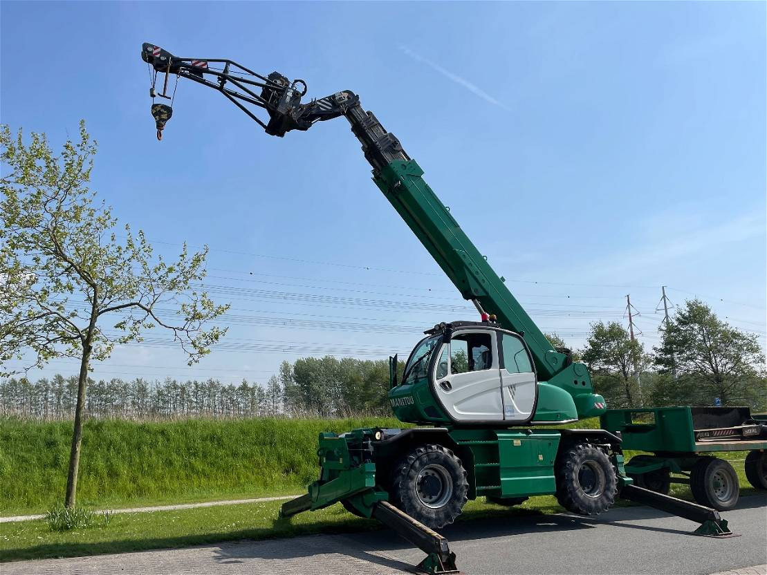 Телескопический погрузчик Manitou MRT 2150 21m Verreiker met jib met lier en afstandsbediening: фото 1